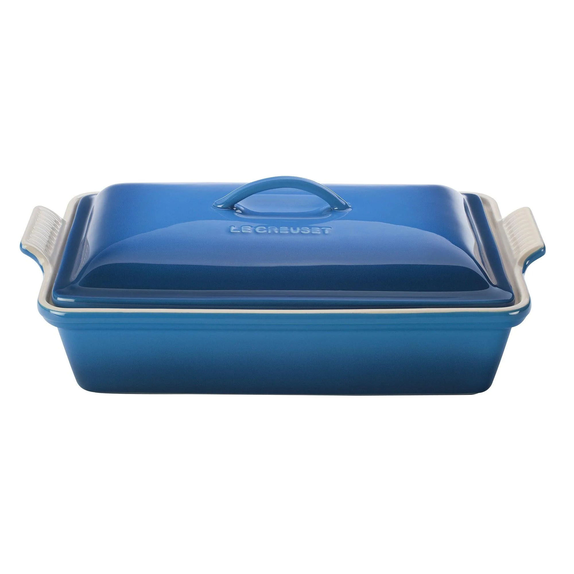 Le Creuset 4Qt Heritage Stoneware Covered Rectangular Casserole - Marseille