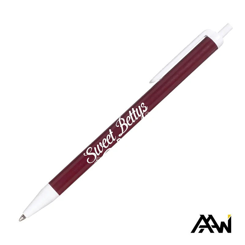 Maroon / Matte White
