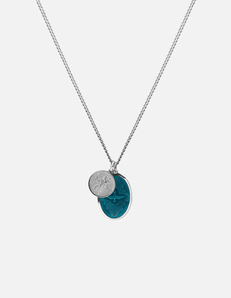 Miansai Mini Dove Pendant Necklace Men's