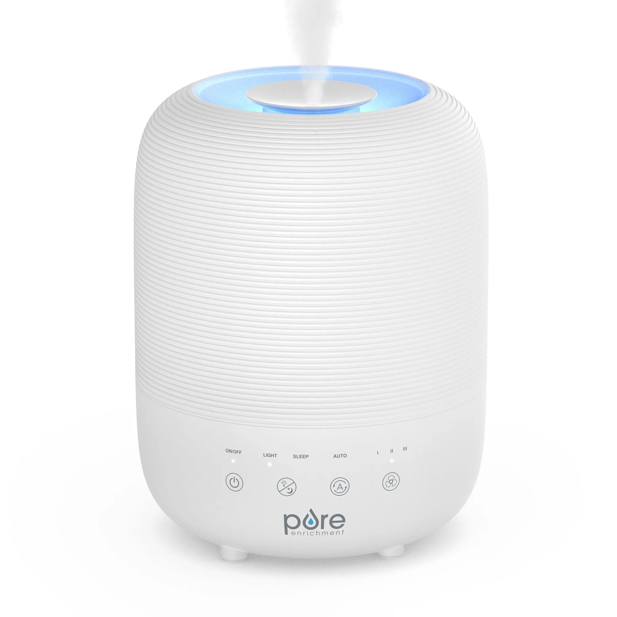 Pure Enrichment Hume Sense Top Fill Humidifier W/ Color Choice Night Light