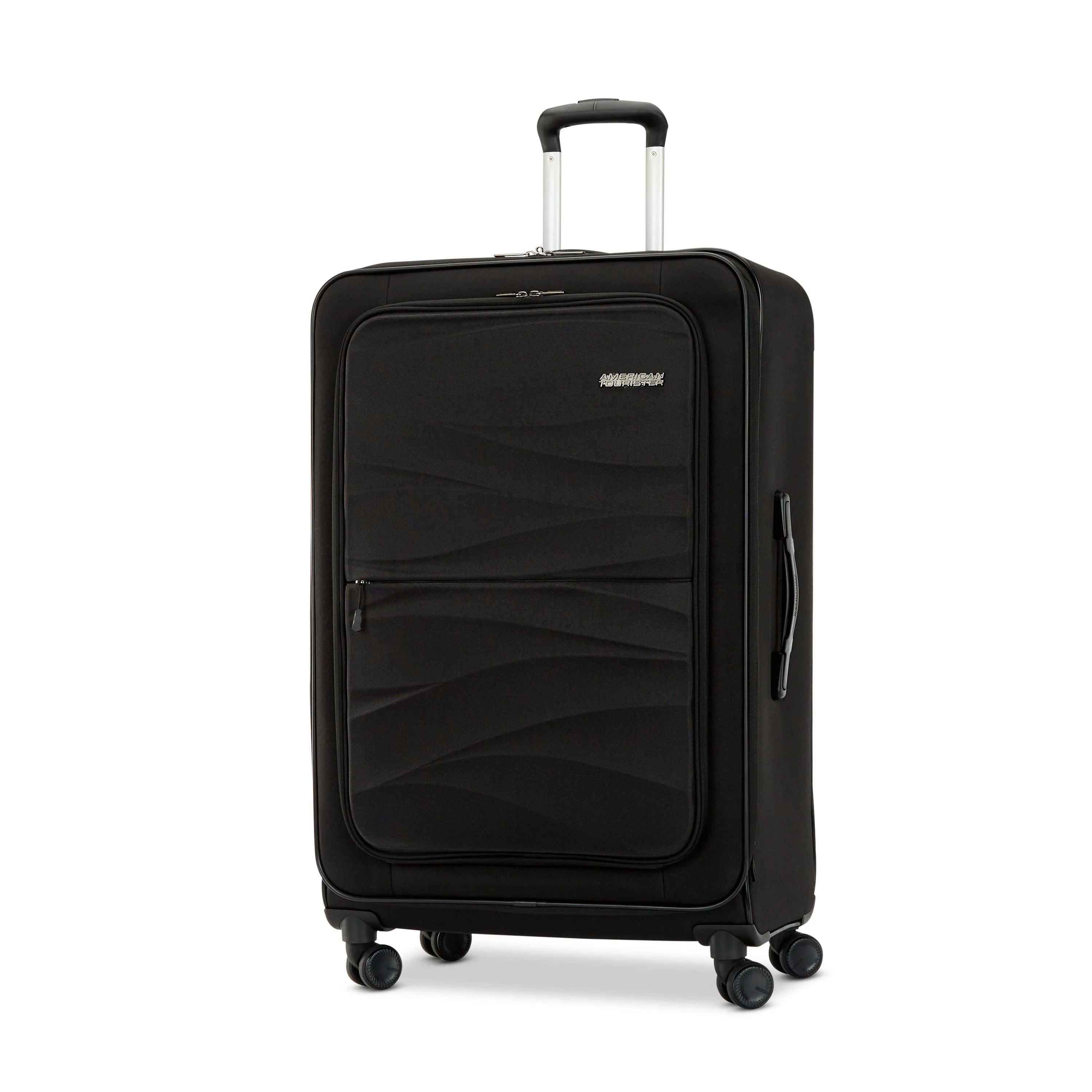 American Tourister Cascade 28" Softside Spinner Jet Black Luggage