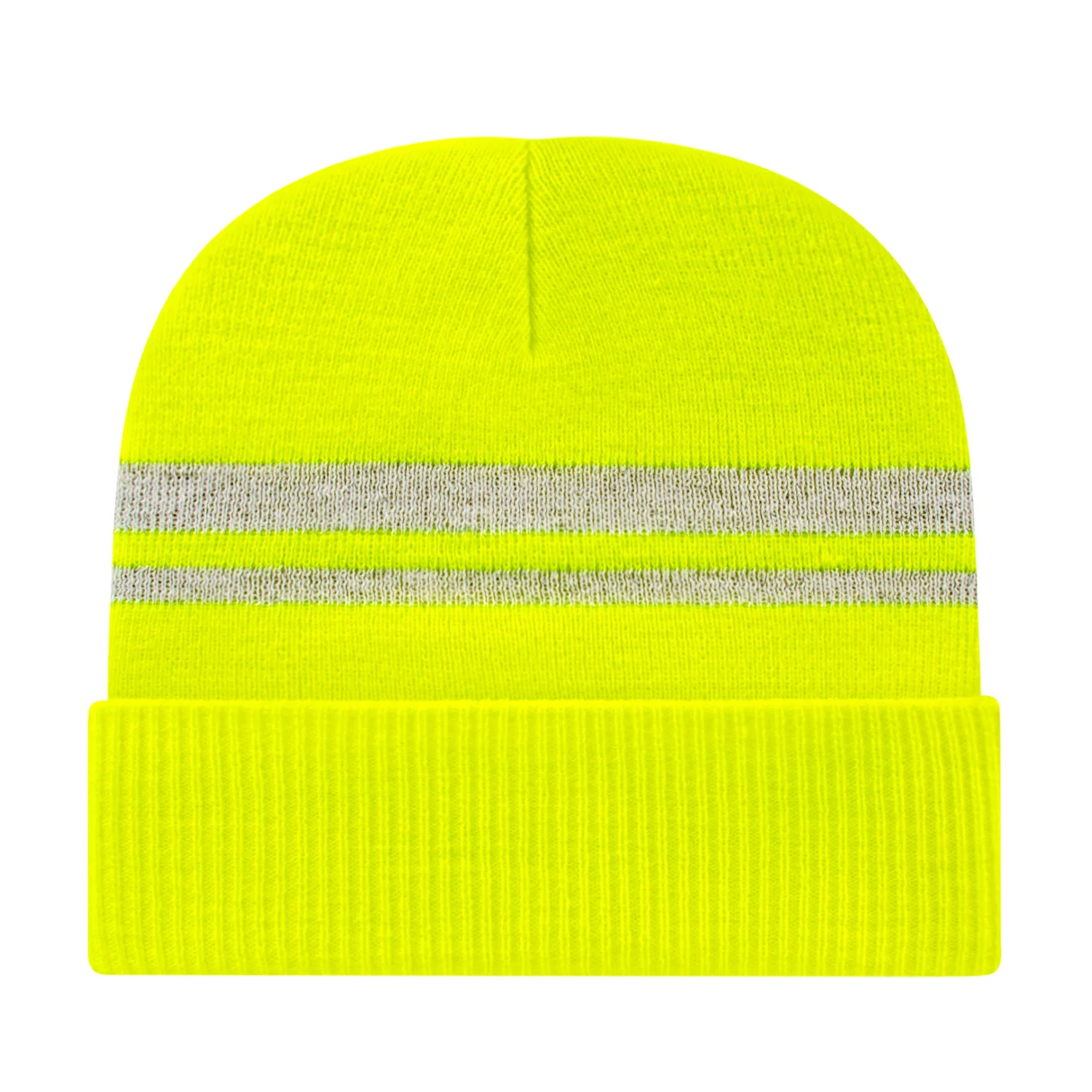 Reflective Knit Cap with Cuff view 2