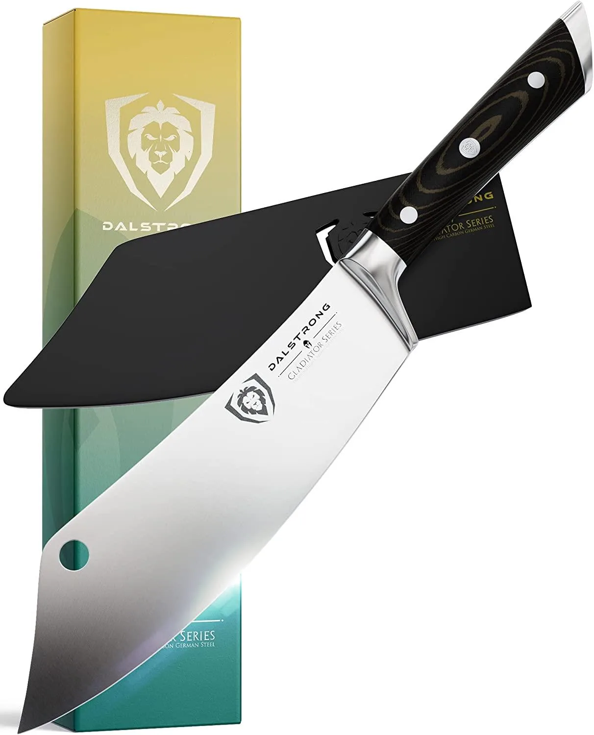 Dalstrong 8" Chef-Cleaver Hybrid Knife - German Steel - Gladiator Series - Nsf Certified