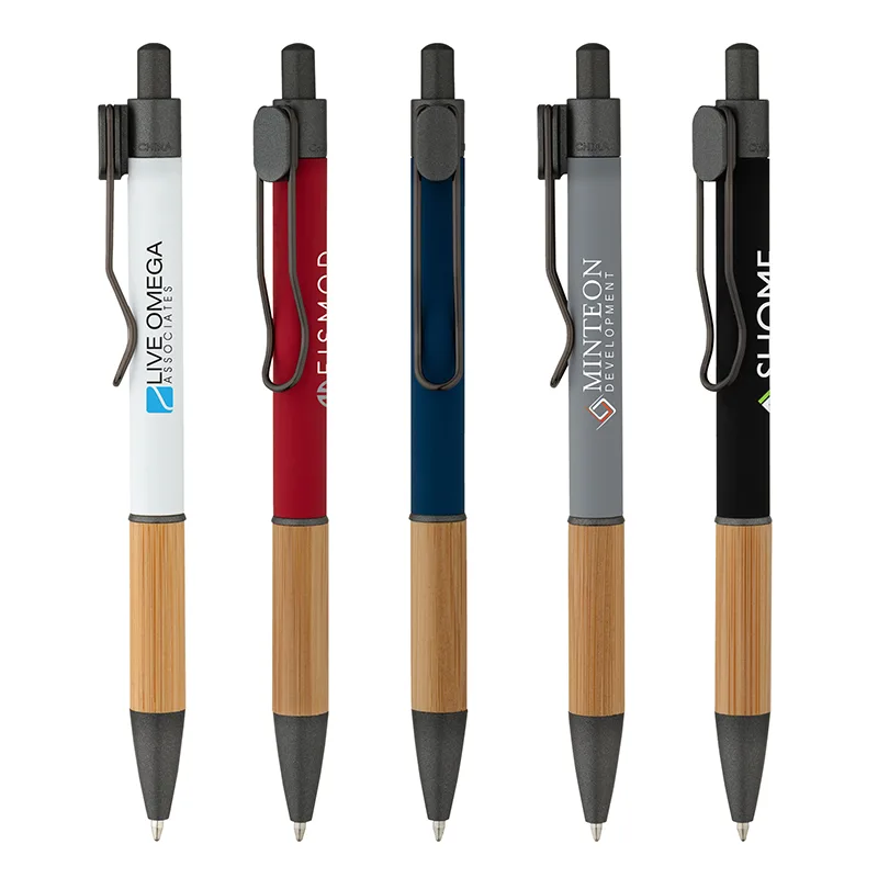 Manoa Ballpoint Pen w/ Bamboo Grip