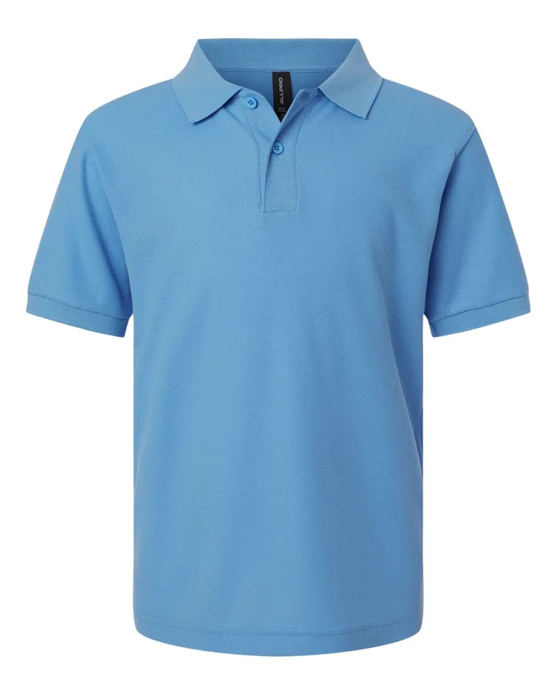 AllPro™ Youth Pique Polo Shirt view 4