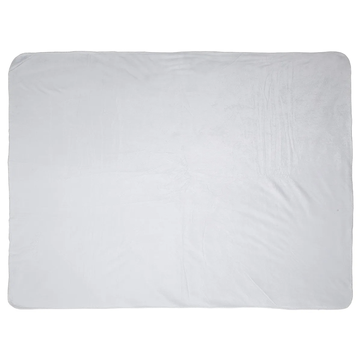 Micro-Mink Sherpa Plush Blanket 60" x 80" 430GSM - Full Color view 2