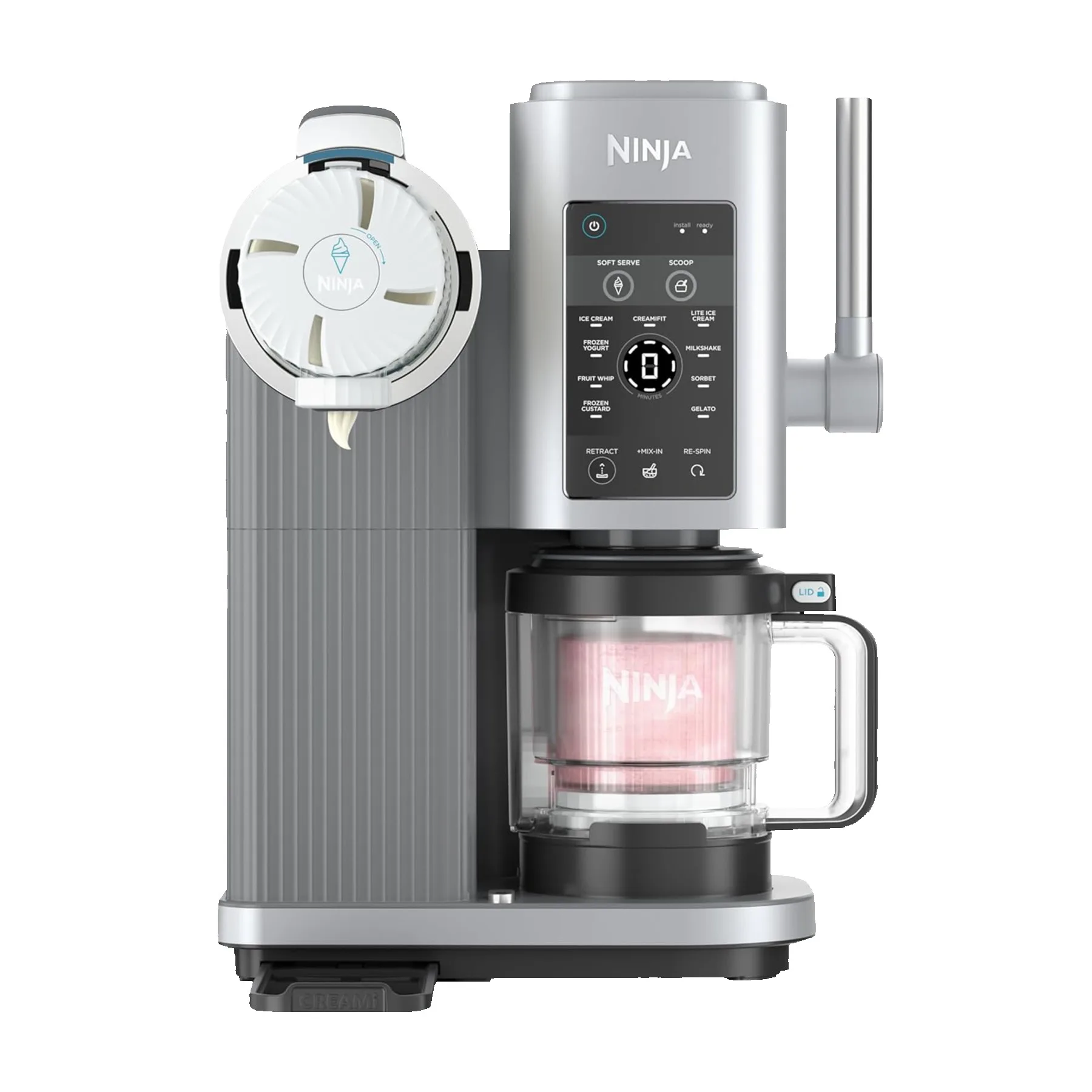 Ninja CREAMi Swirl Soft Serve and Ice Cream Maker