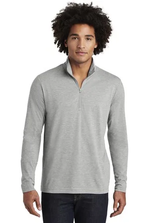 Sport-Tek ® PosiCharge ® Tri-Blend Wicking 1/4-Zip Pullover. view 4