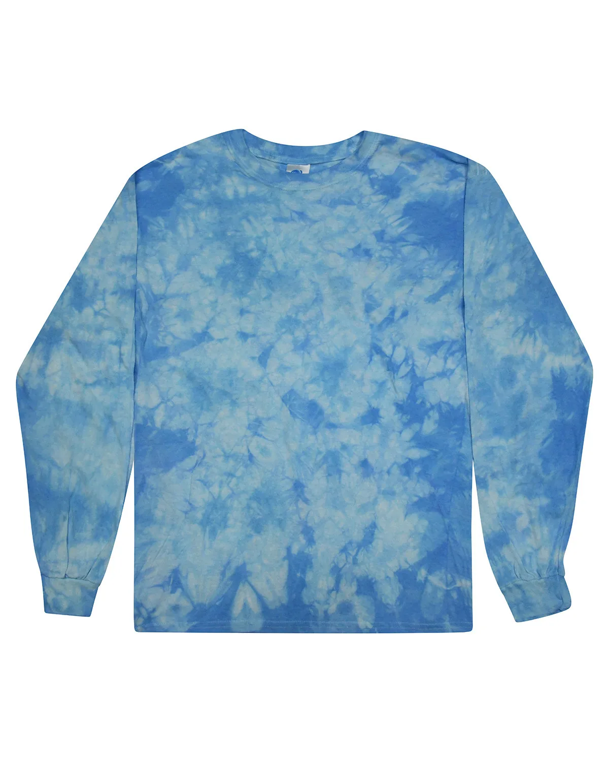 Tie-Dye Unisex Crystal Wash Long-Sleeve T-Shirt