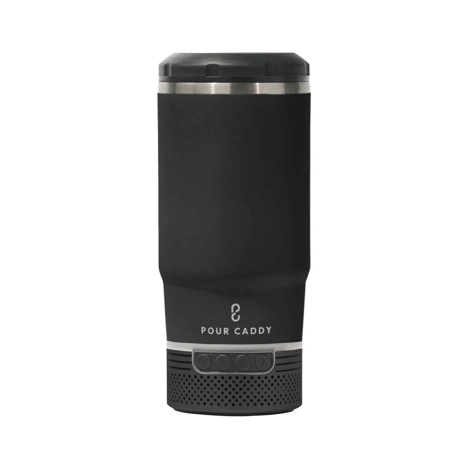 Pour Caddy® Chill & Brew 14 oz Insulated Tumbler with Bluetooth Speaker view 2