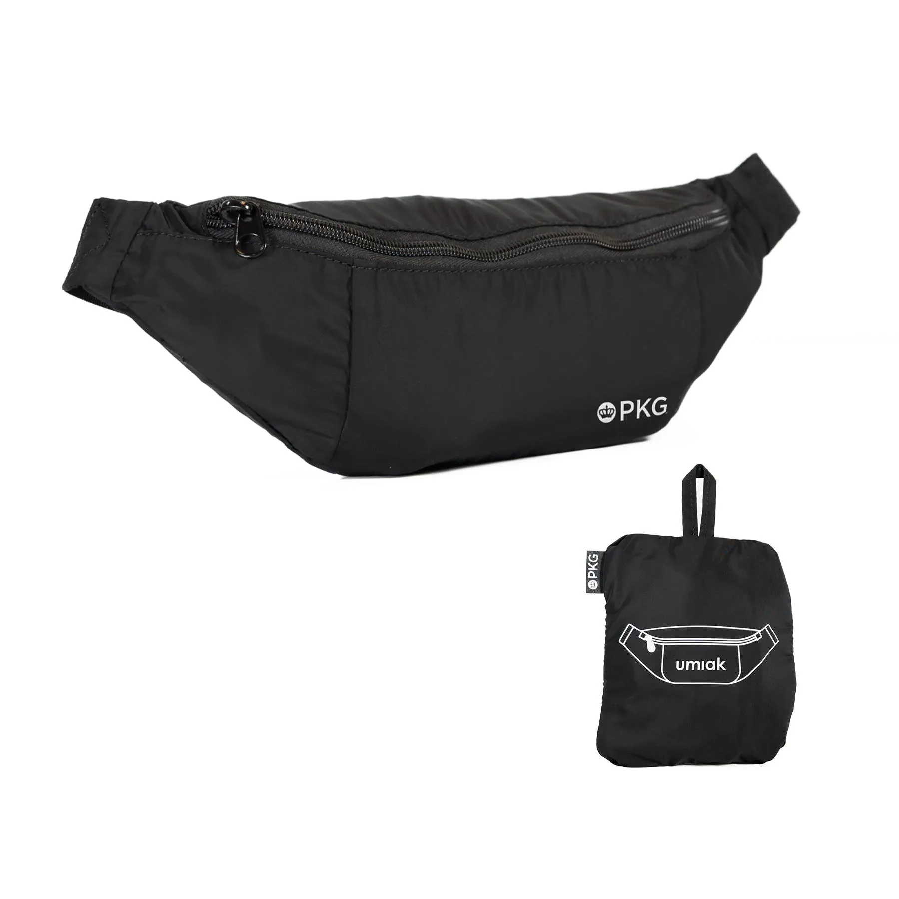 PKG Umiak 3L Cross-Body - Recycled Packable - Black