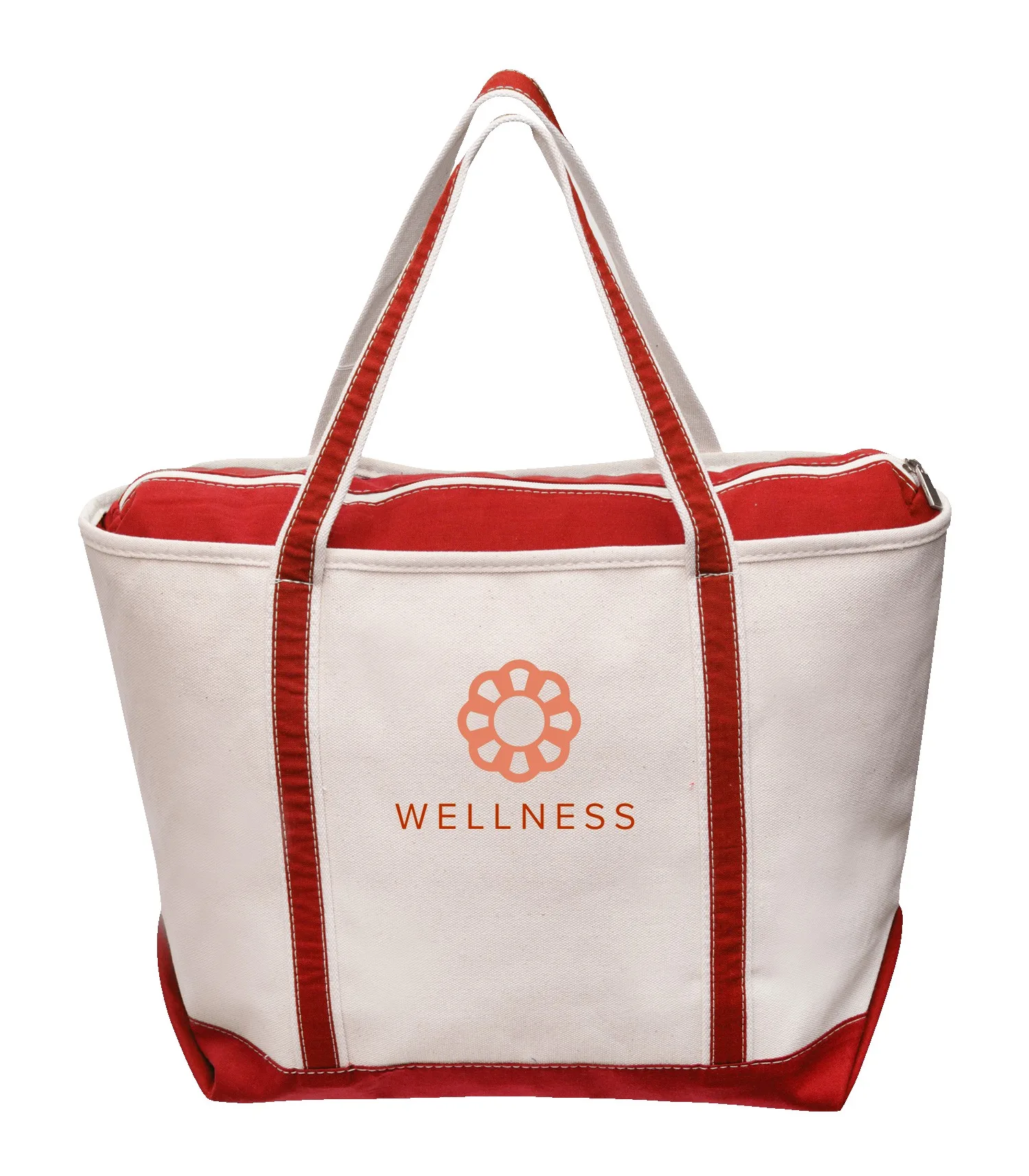 Sailway Large Zippered Tote Bag