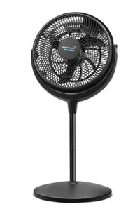 12'' Black 2-In-1 Fan