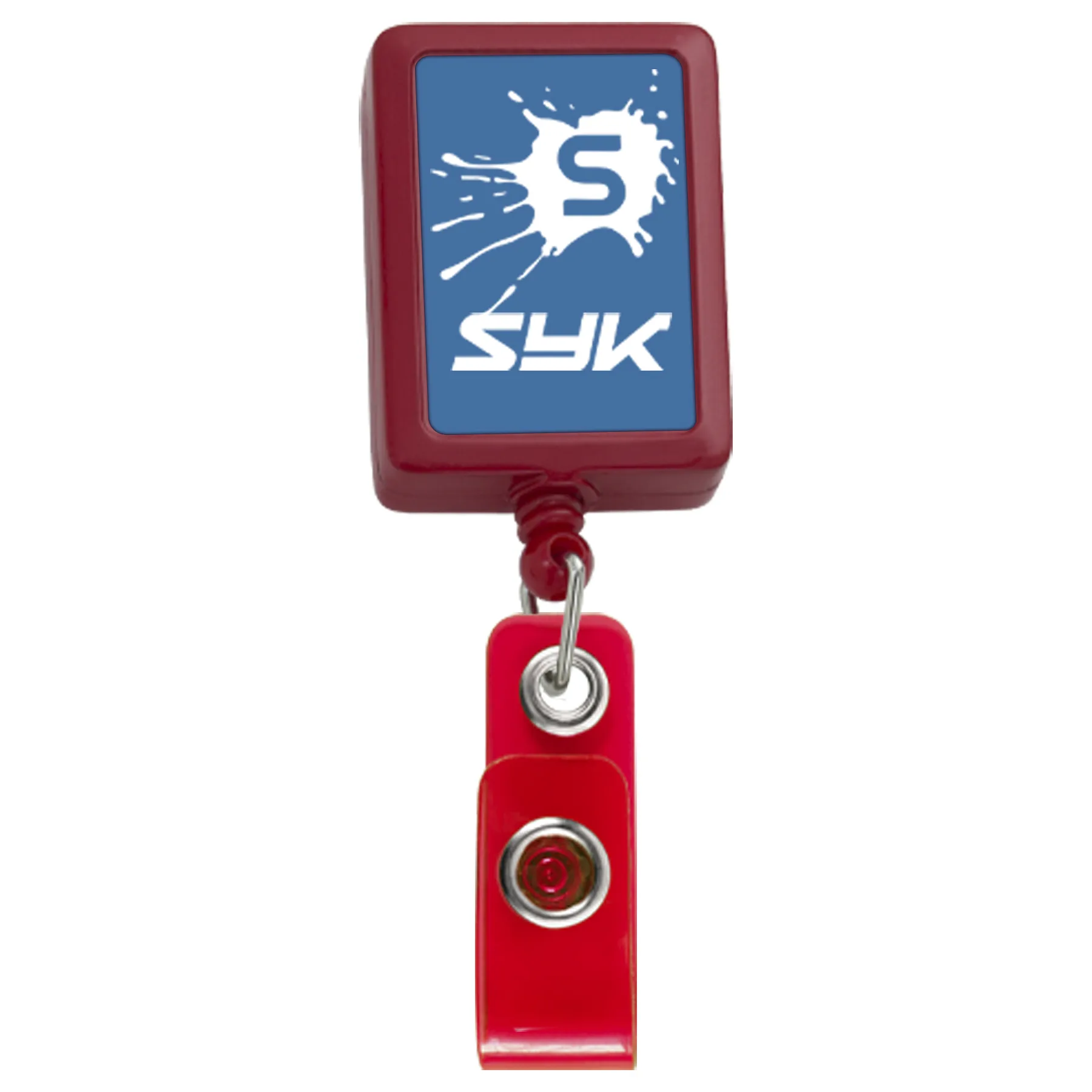 Vertical Rectangle Badge Reel view 6