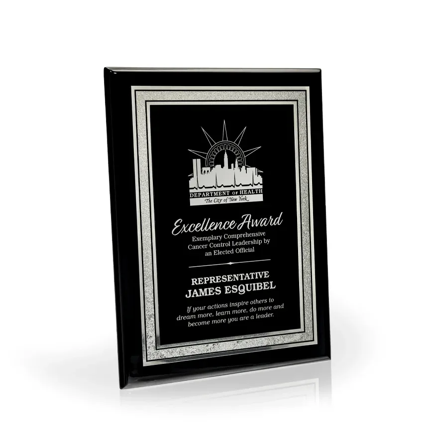 Gregor Black Piano Plaque, view 3