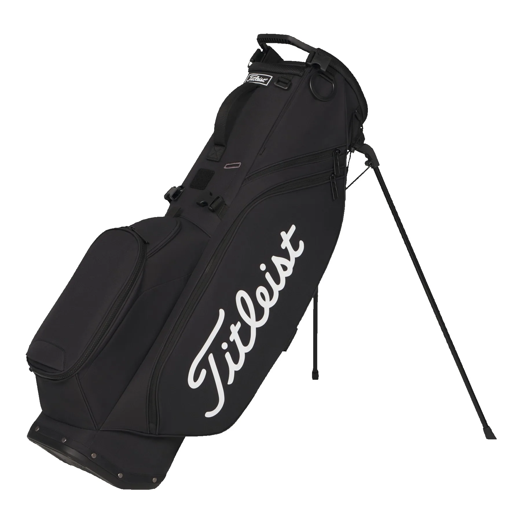 Titleist Players S4 Stand Bag - Black/Black/White