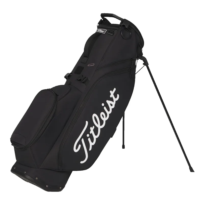 Titleist Players S4 Stand Bag - Black/Black/White