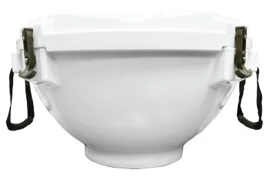 Clam Cooler - White view 2