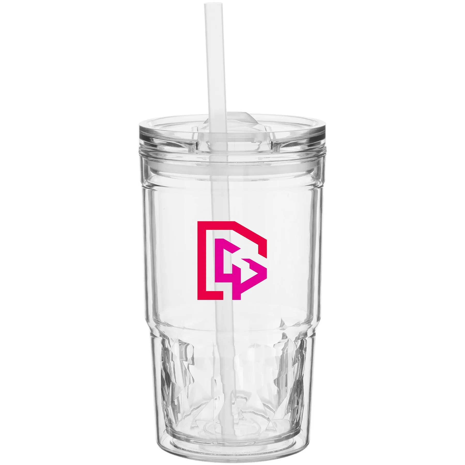 16 oz Clarity Travel Tumbler