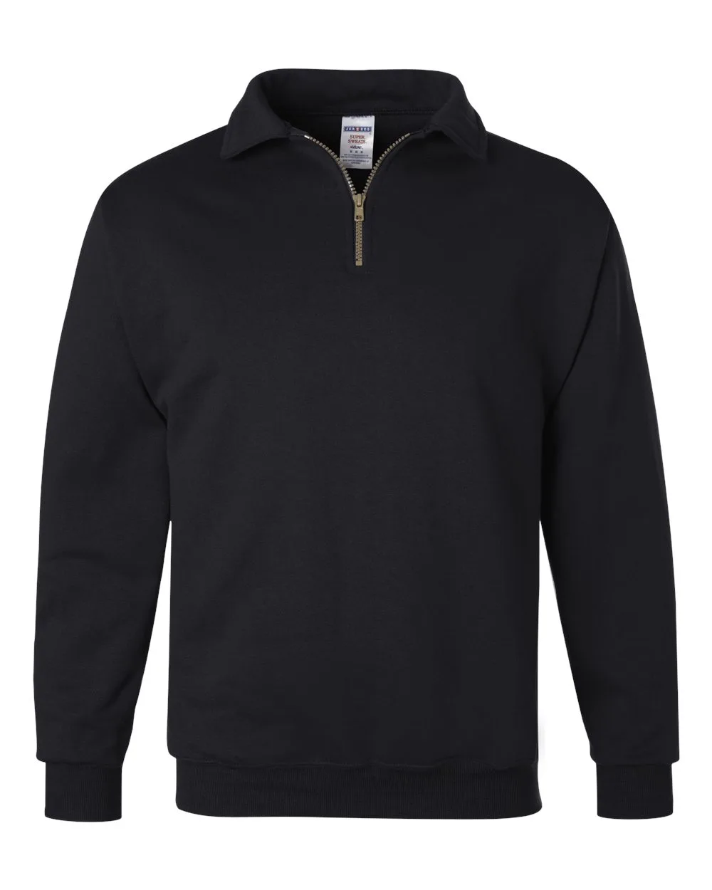 Jerzees® Super Sweats NuBlend® Quarter-Zip Cadet Collar Sweatshirt view 4