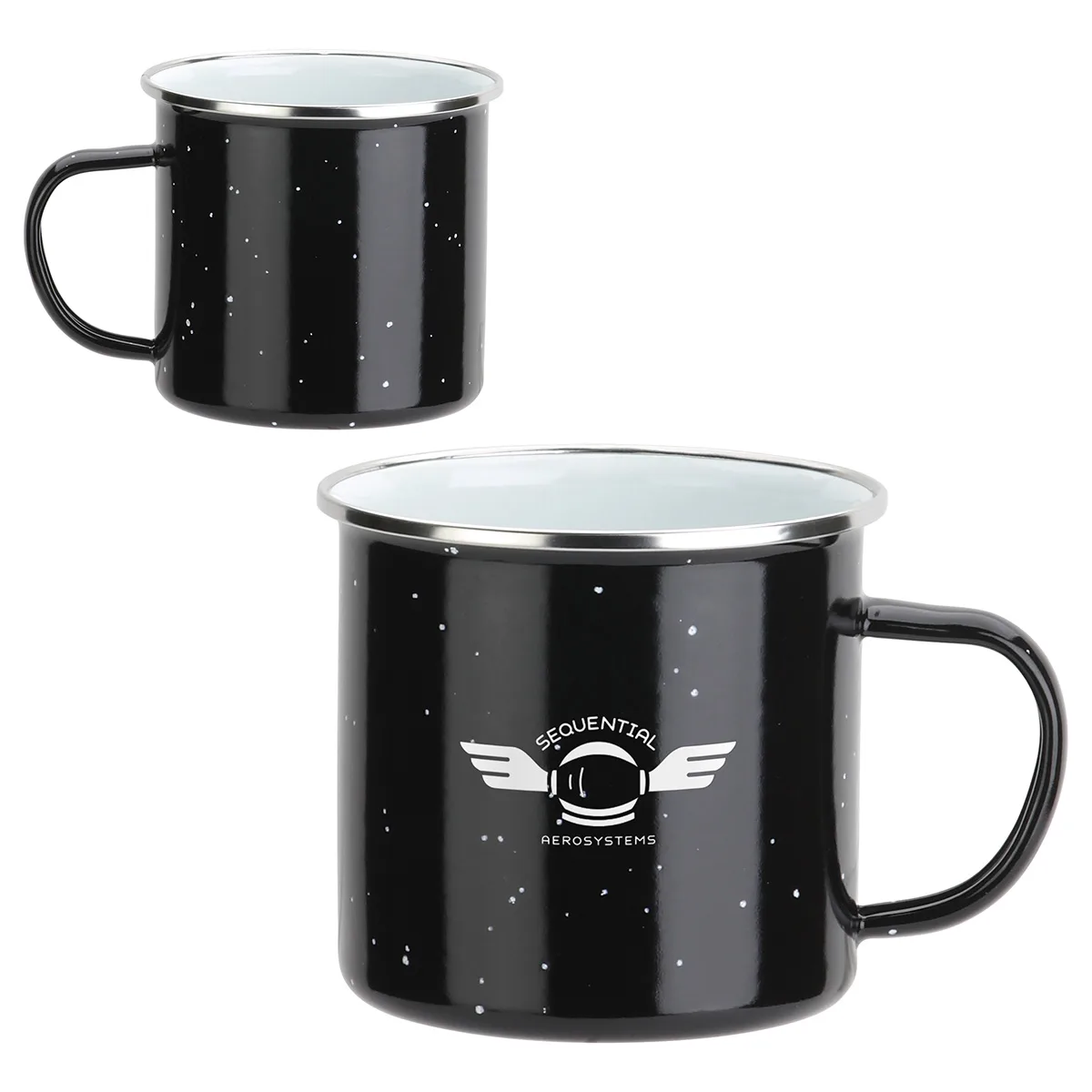 Foundry 16 oz Enamel-Lined Iron Coffee Mug view 5