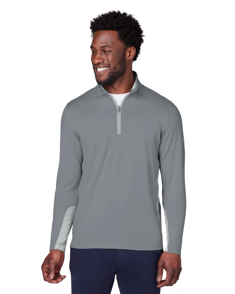 PUMA GOLF Men's Gamer Golf Quarter-Zip view 6