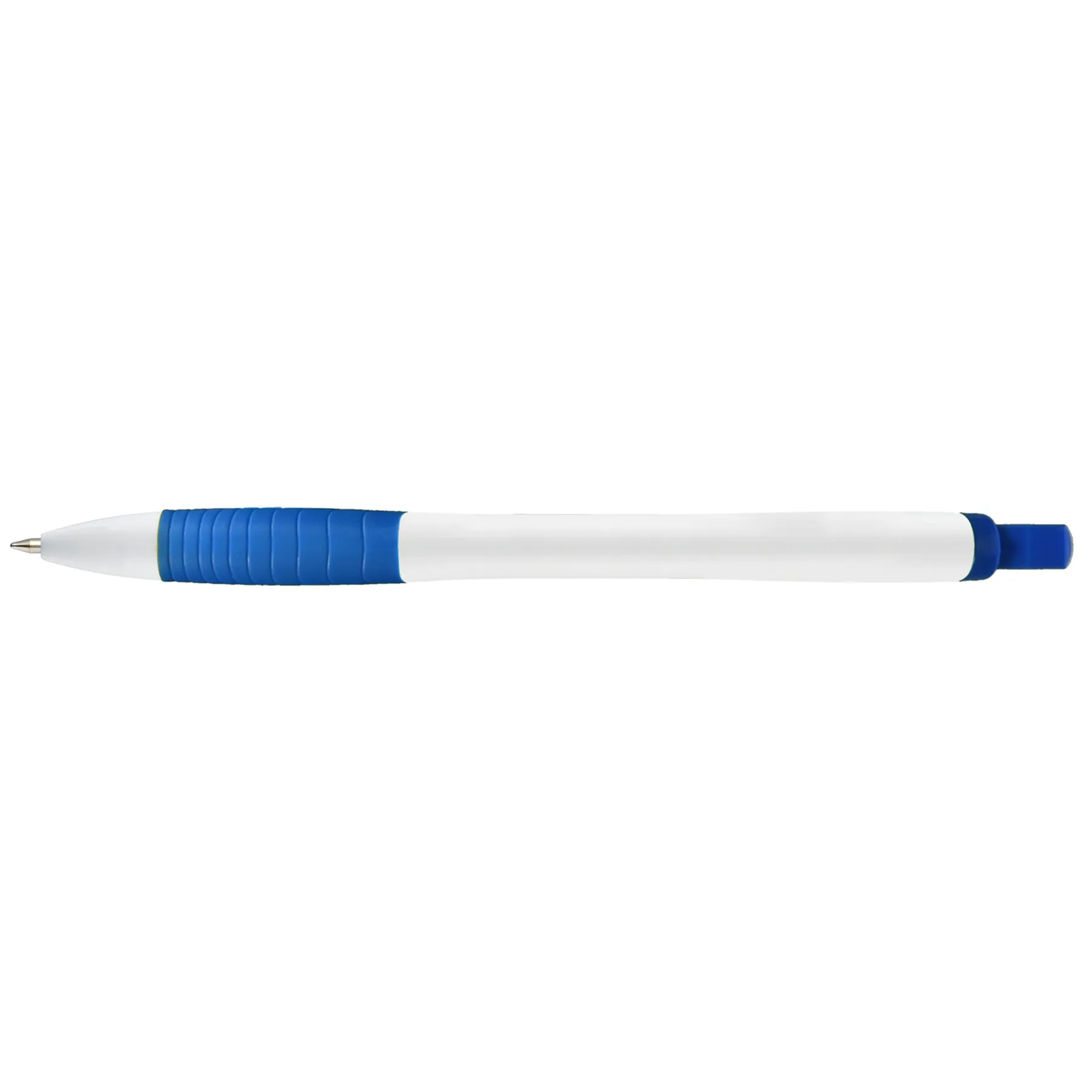 White/Blue Blank Back View