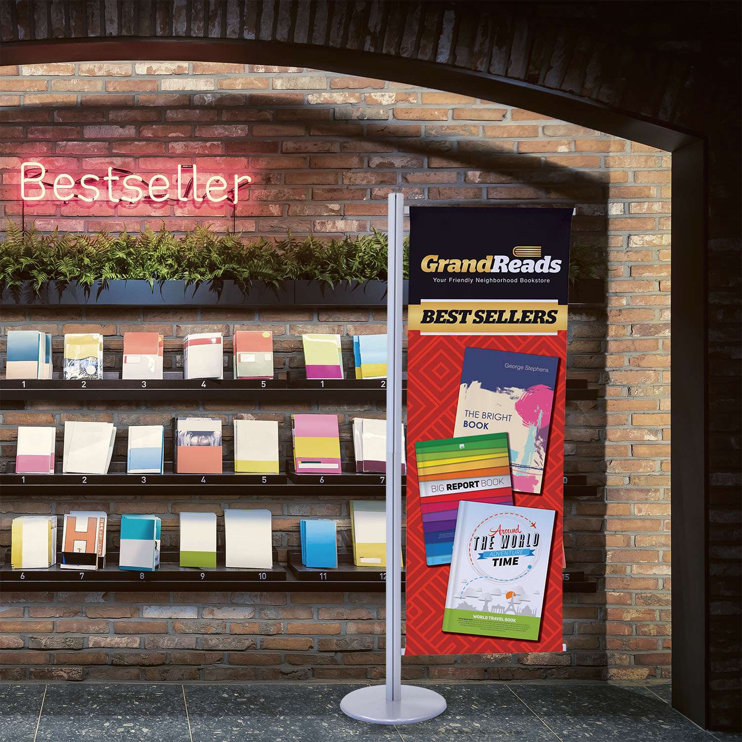 Flex Banner Display Single-Banner Kit view 5