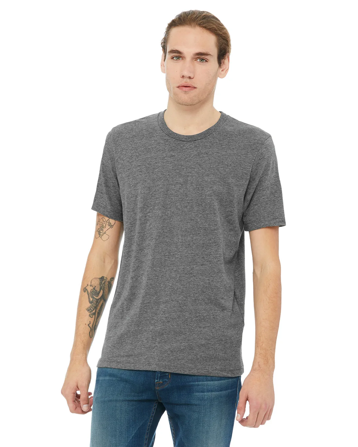 BELLA+CANVAS Unisex Heavyweight Crew T-Shirt view 2