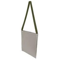 Musette Tarpaulin Bag - Left of Center — Sangria Red