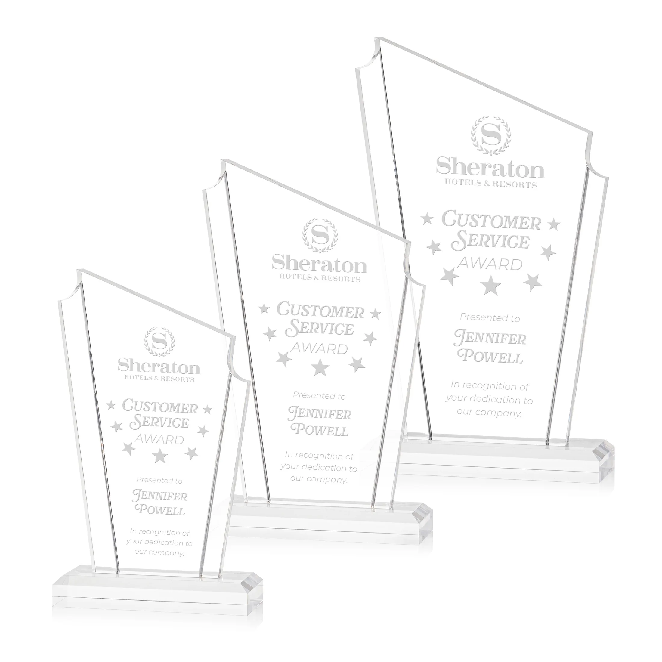 Laser Engraving, Clear