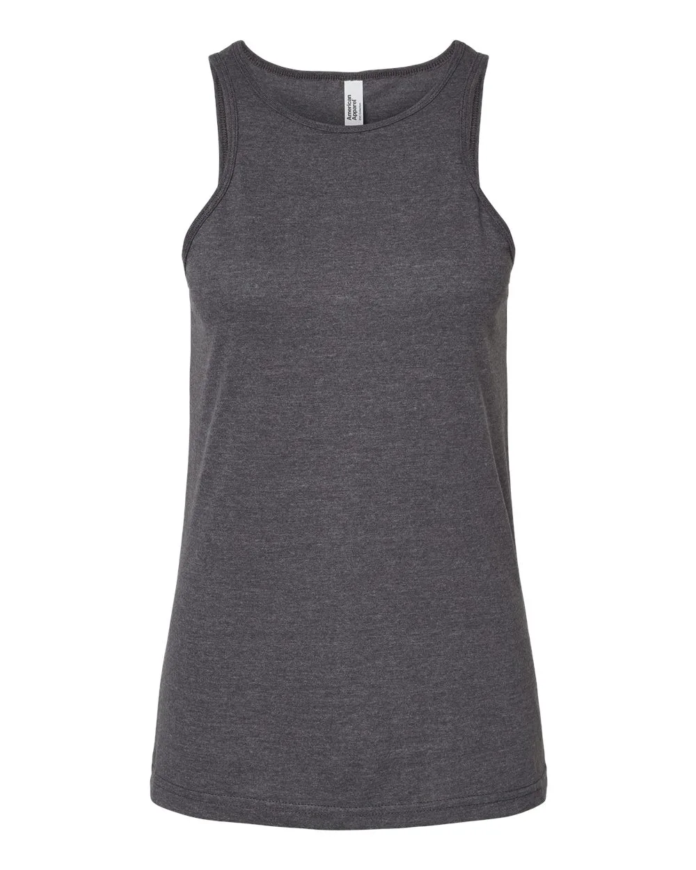American Apparel® Ladies' CVC Racerneck Tank Tops view 5