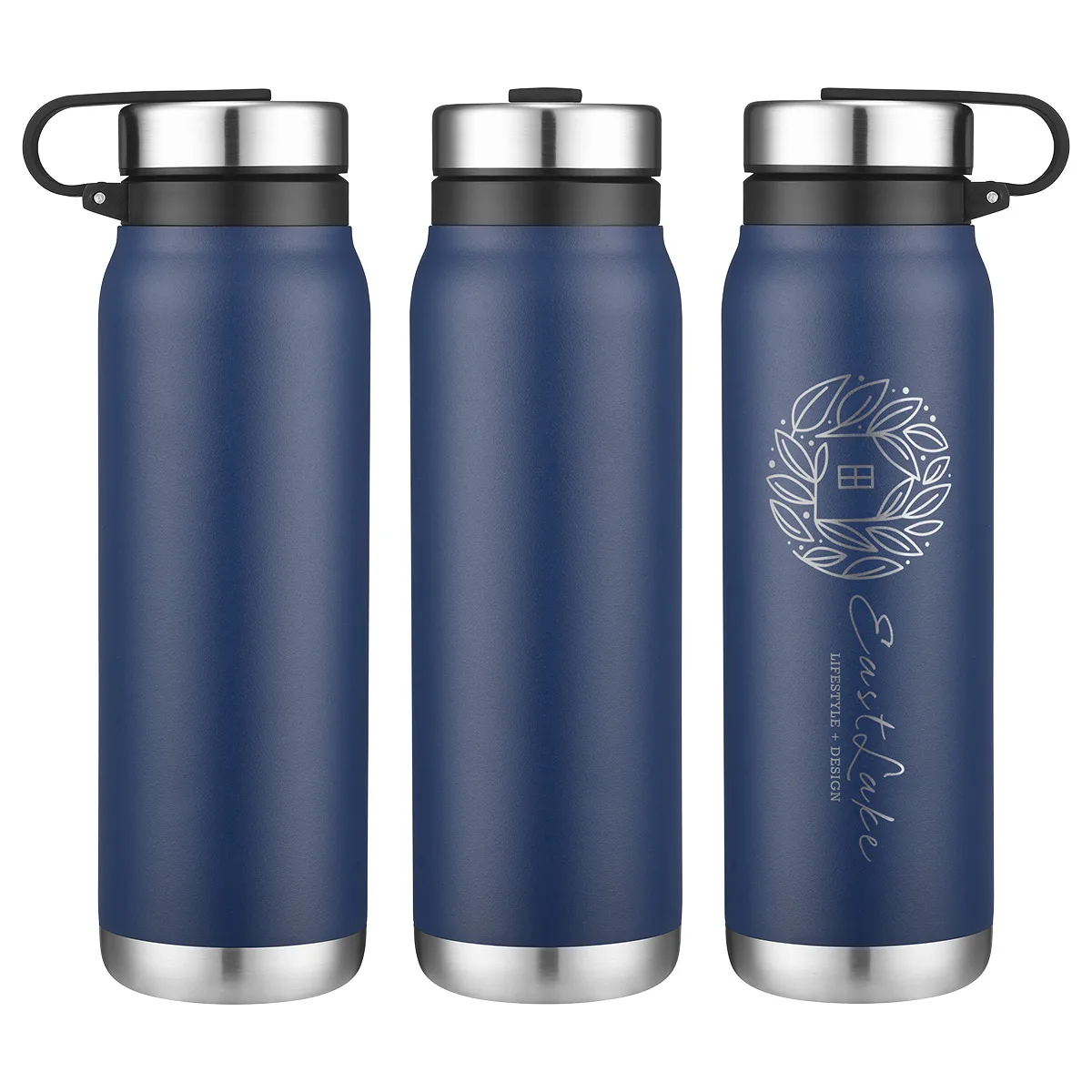 Turin 20 oz Vacuum Insulated Bottle with Twist Cap view 7