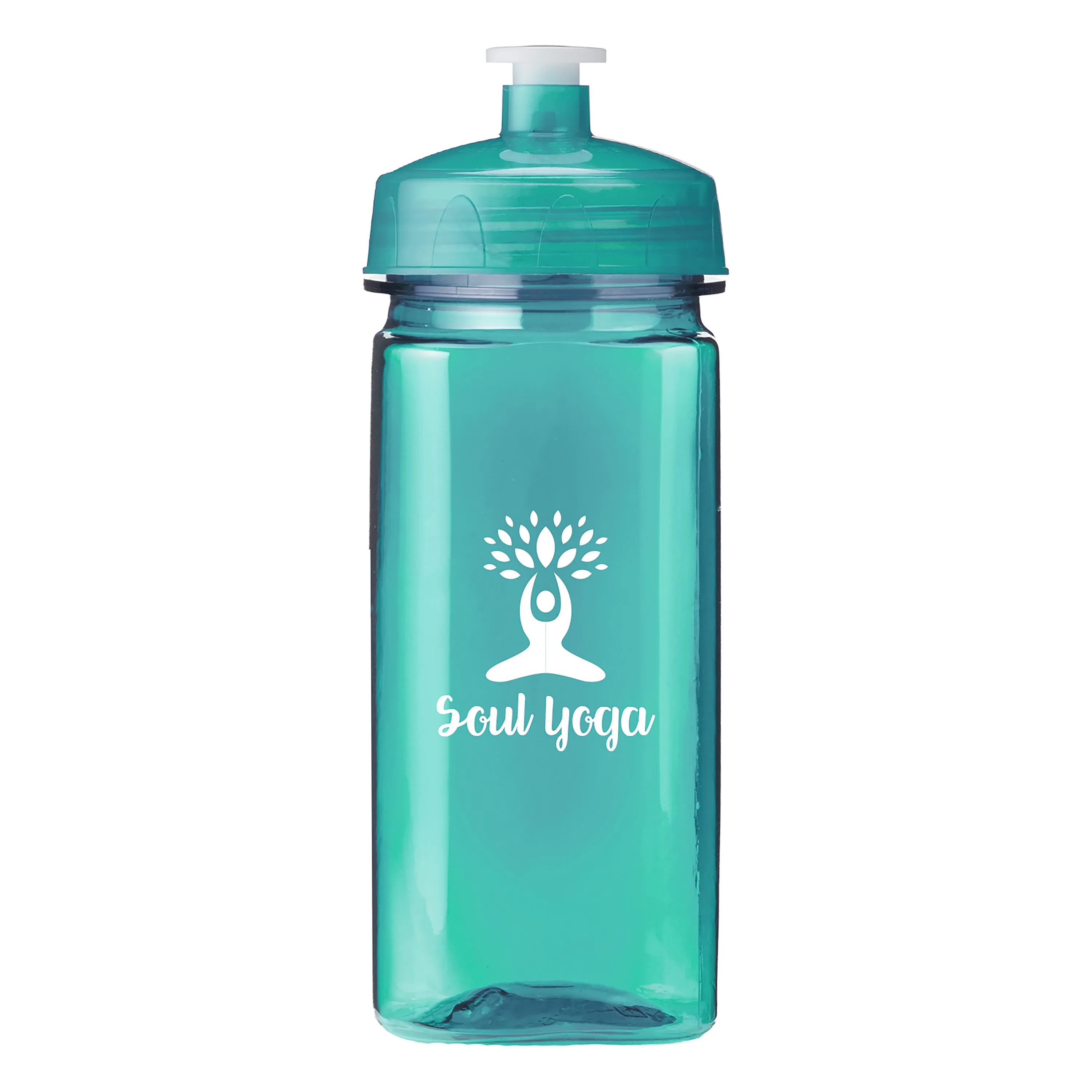 16 Oz. PolySure™ Squared Up Sports Water Bottle view 7