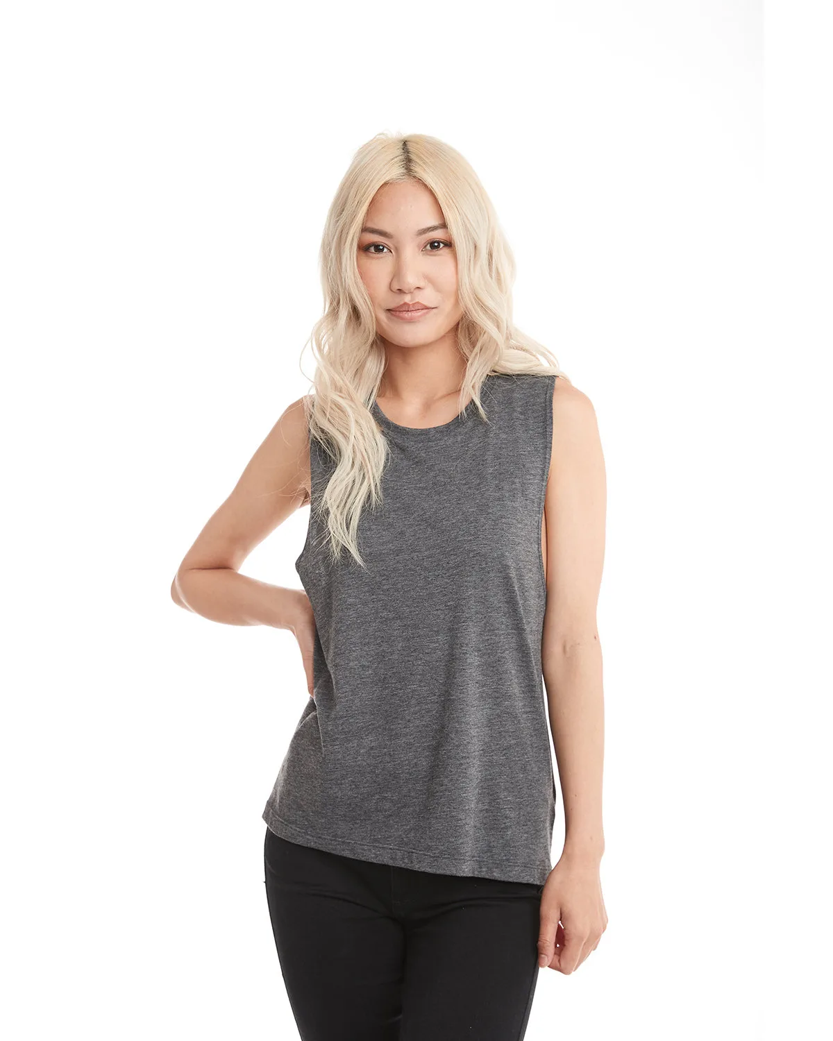 NEXT LEVEL APPAREL Ladies' Festival Muscle Tank view 4