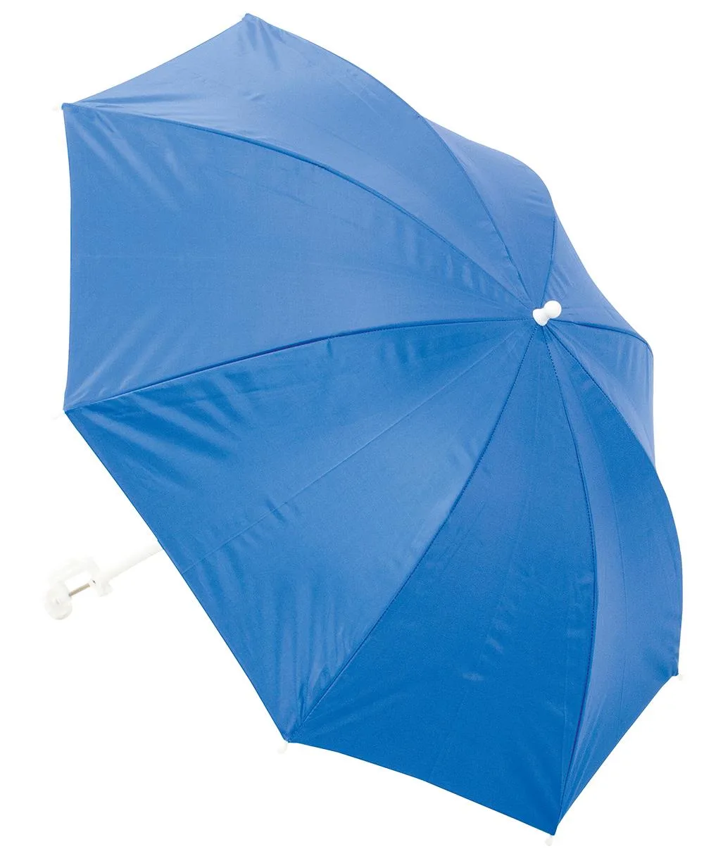 Rio Clamp-On Umbrella Size 4' - Blue