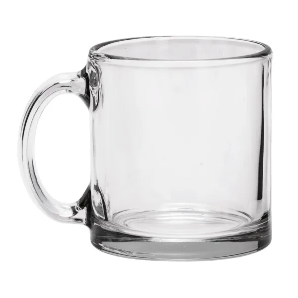 Red Eye 13 oz Libbey Clear Glass Coffee Mug view 3