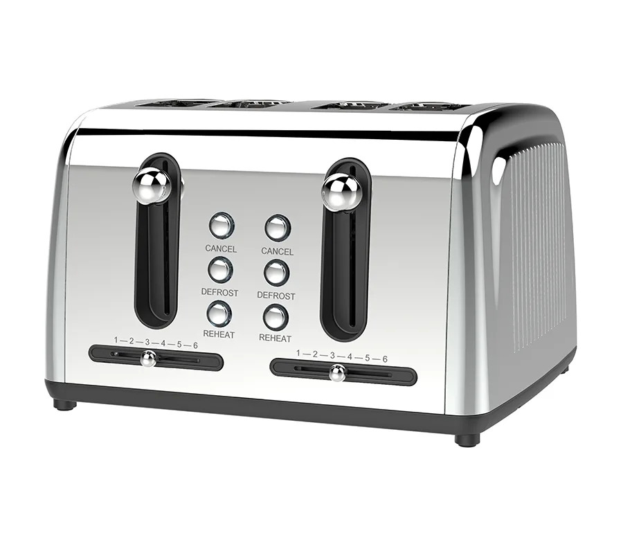Select® Stainless Steel 4 Slice Toaster