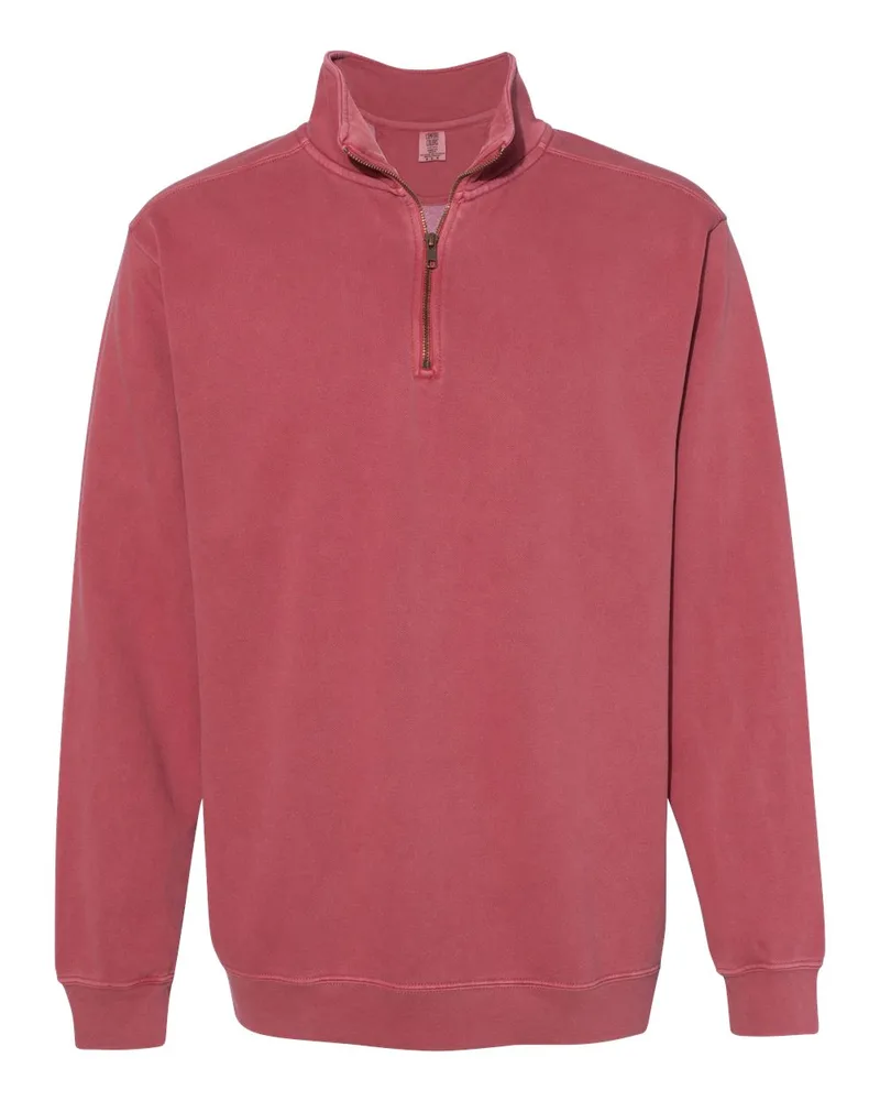 Comfort Colors® Unisex Garment-Dyed Quarter-Zip Sweatshirt view 3