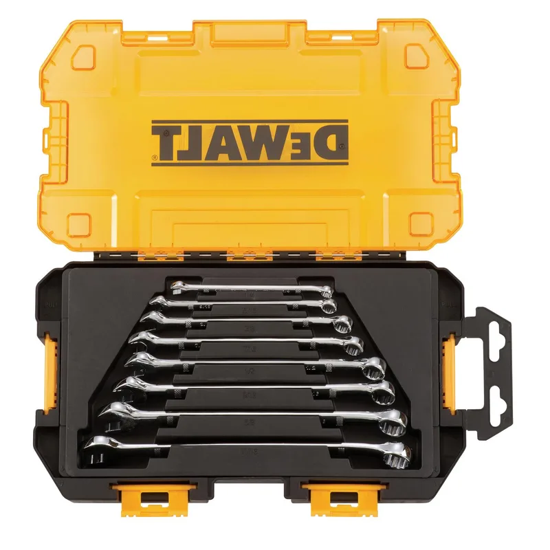 DeWalt 8Pc Toughsystem Combination Wrench Set