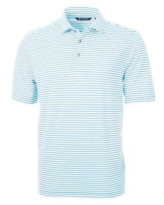 Cutter & Buck Virtue Eco Pique Stripe Recycled Mens Polo view 6