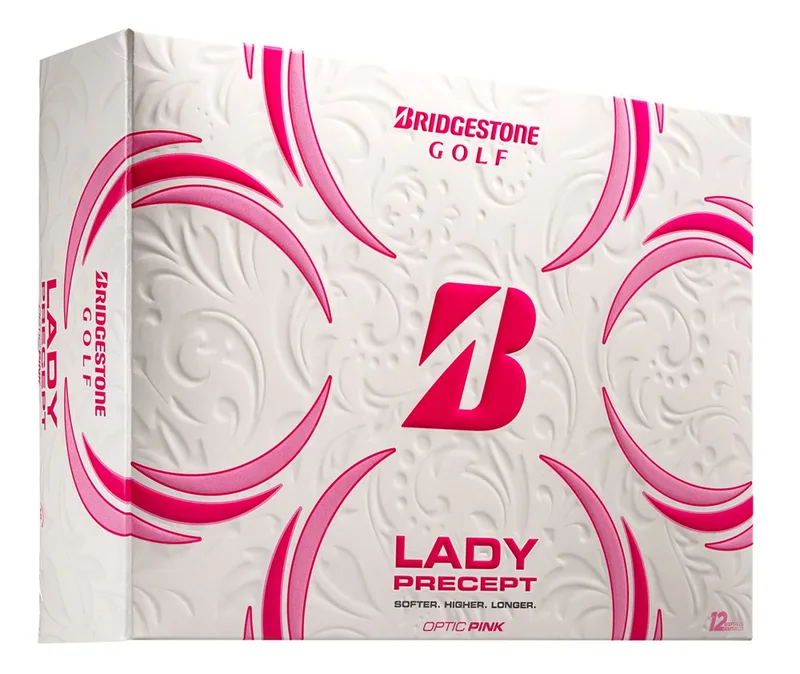 Bridgestone 2021 Lady Precept Golf Balls - Pink