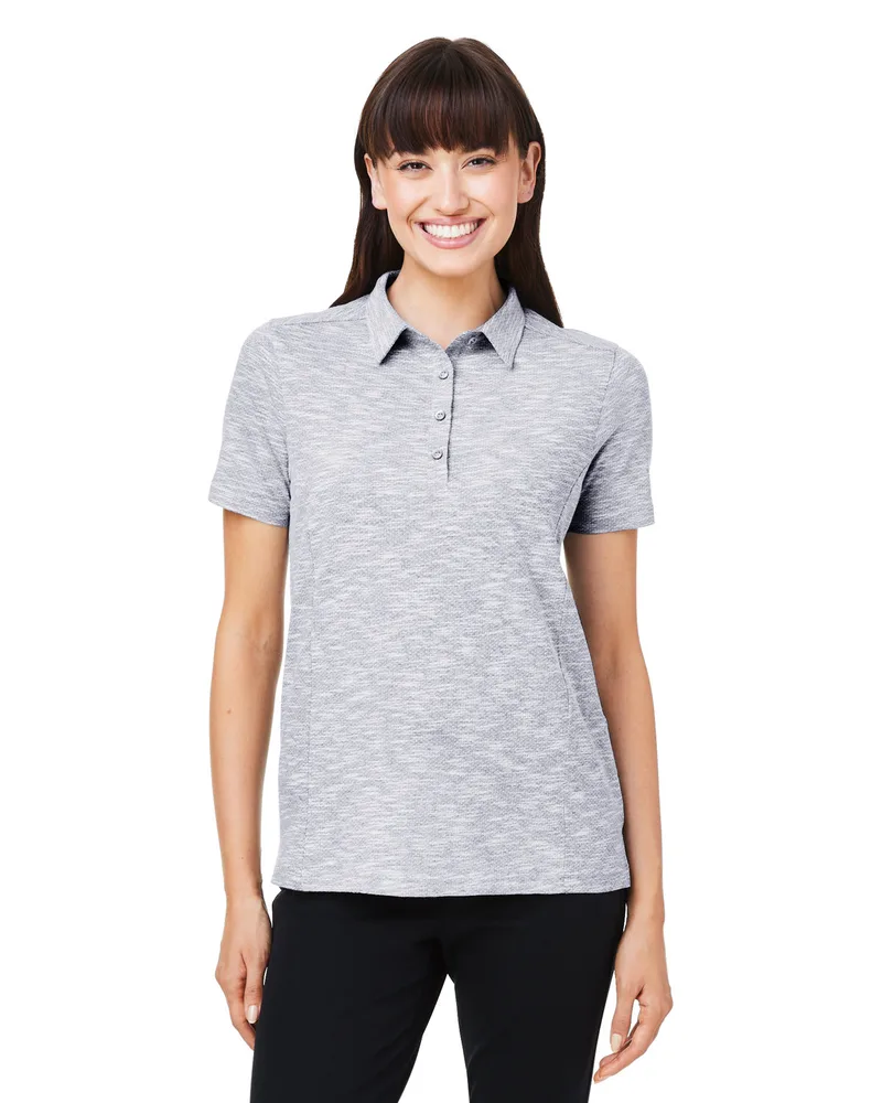 NORTH END Ladies' Eclipse Jacquard Polo view 4