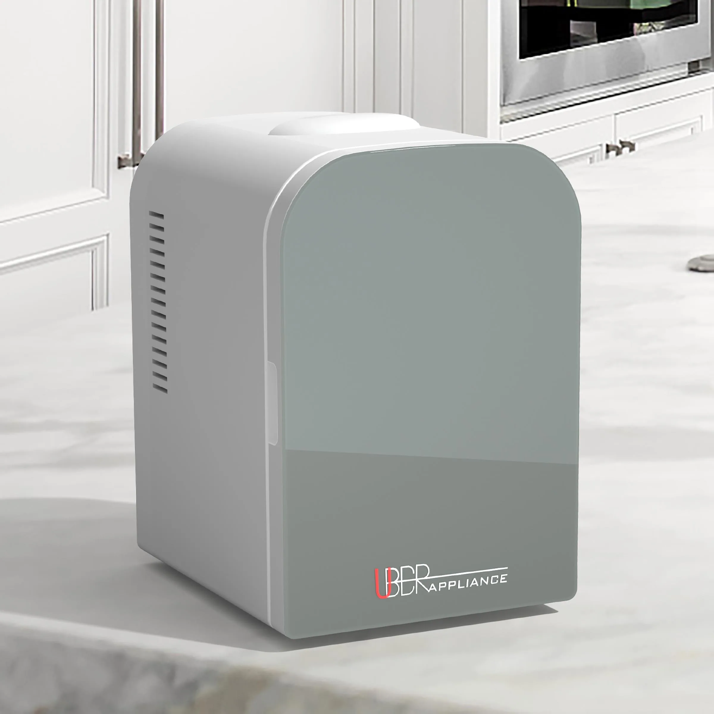 UBER Appliance Chill 2.0 Thermoelectric 4 Liter Mini Fridge White