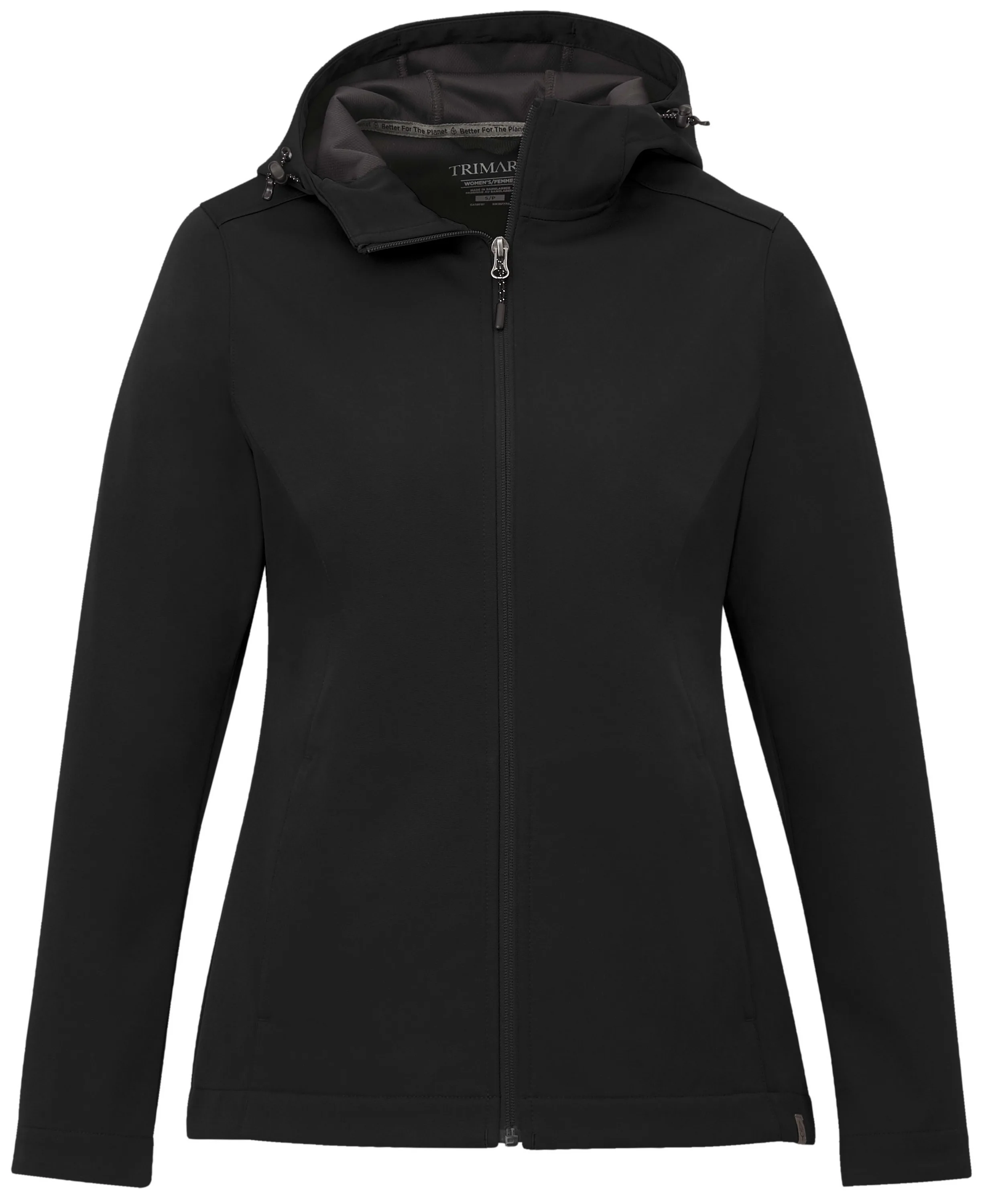Women's LEFROY Eco Lightweight Softshell Jacket with Hood view 2