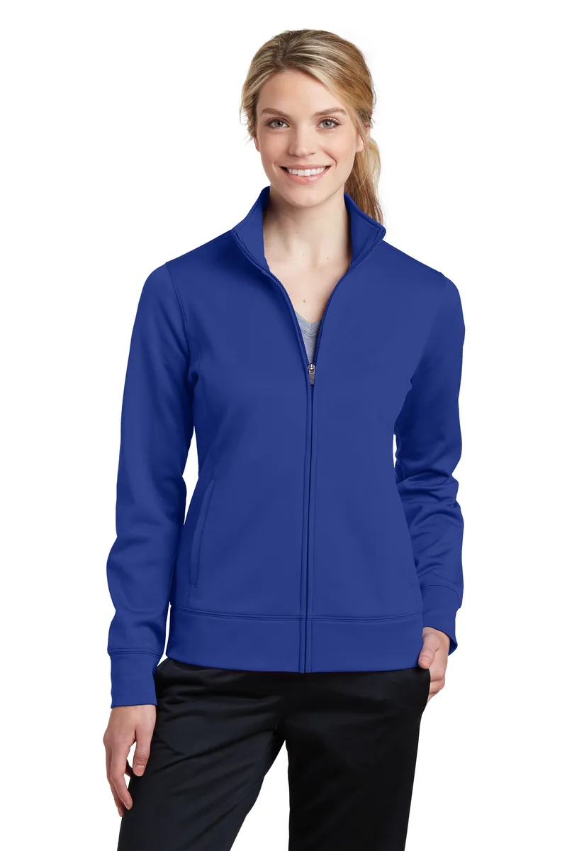 Sport-Tek® Women's Sport-Wick® Fleece Full-Zip Jacket. view 5