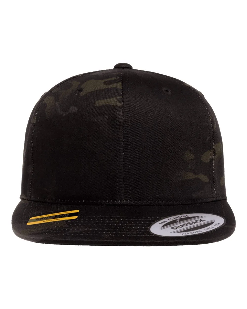 YP Classics™ Premium Flat Bill Snapback Cap view 2