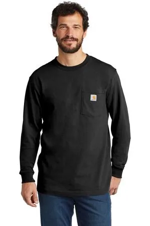Carhartt ® Workwear Pocket Long Sleeve T-Shirt. view 5