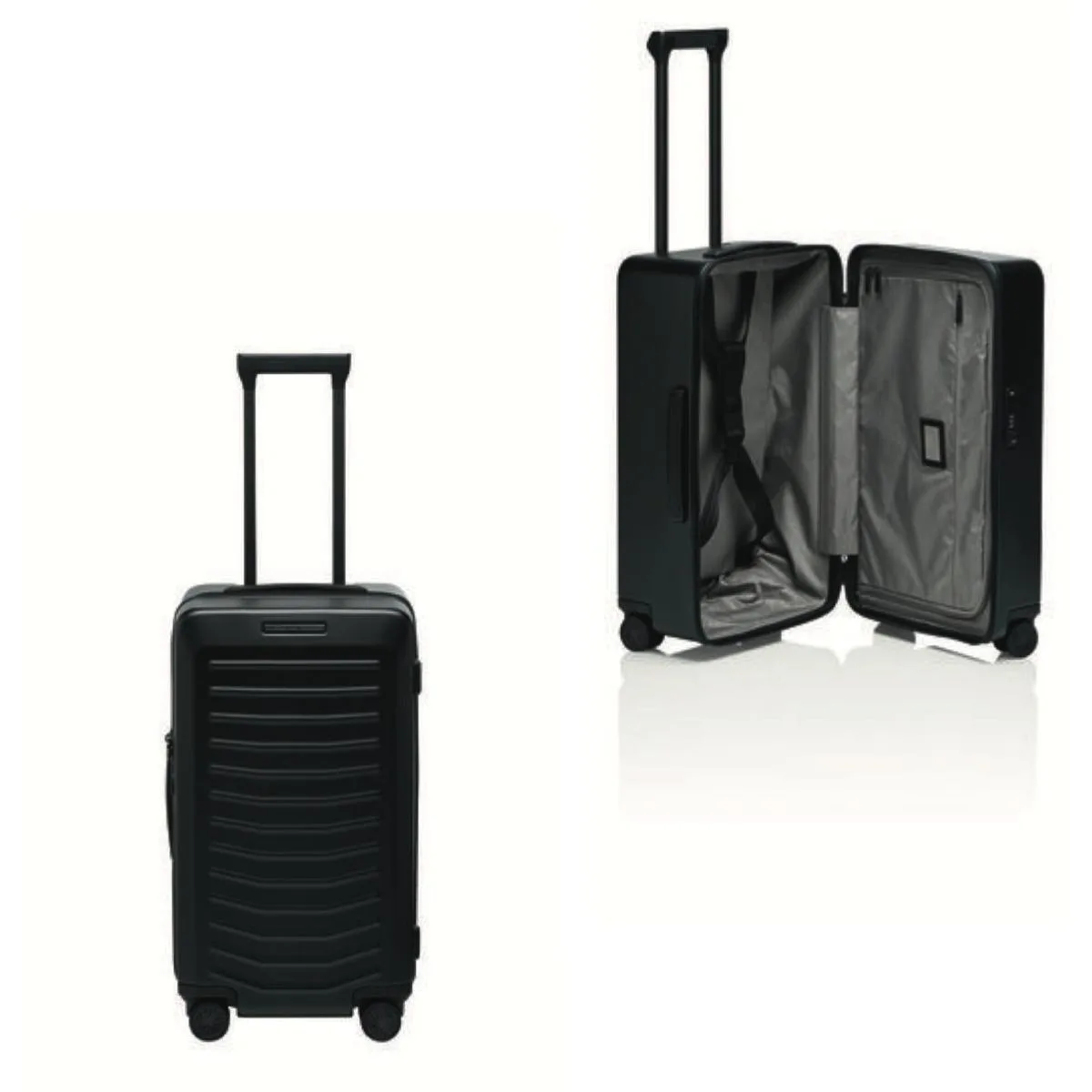 Bric's Porsche Roadster By Bric's 26" Spinner Trunk Luggage - Black Matte