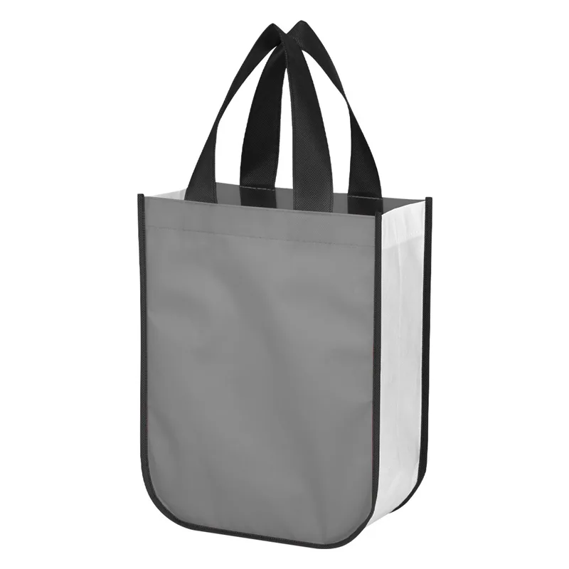 Lola Laminated Non-woven Shopper Tote Bag view 3